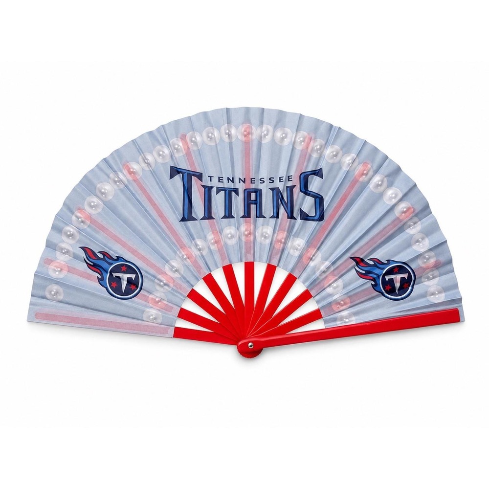 Tennessee Titans Clack Fan | NFL Football Folding Hand Fan | Titans Fan Gift